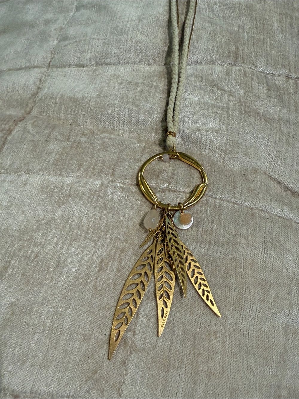 Pilgrim long boho necklace